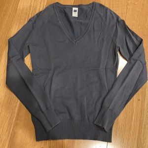 GAP Blue V-Neck Sweater - Size S
